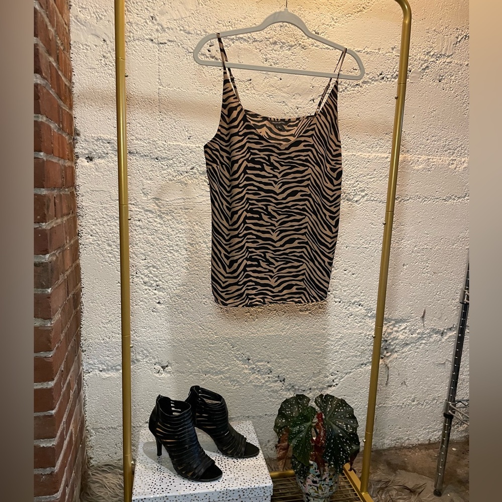 Banana Republic animal print cami